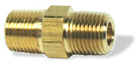 1/8 Inch Brass Pipe Heavy Hex Nipple