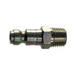 1/4 Inch Basic Size Tru-Flate / Parker Style Interchange Plug Male 1/4 Inch Npt