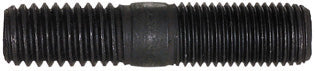 7/16 Inch x 2 Inch Plain Grade 5 Steel Engine Stud