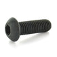 M2 x 0.4 x 8 mm Coarse Zinc Plated Class 10.9 Iso 7380-1 Button Head Socket Cap Screw