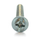 #6-32 x 1 Inch Coarse Zinc Plated Steel #2 Phillips/Slotted Drive Round Head Combination Machine Screw