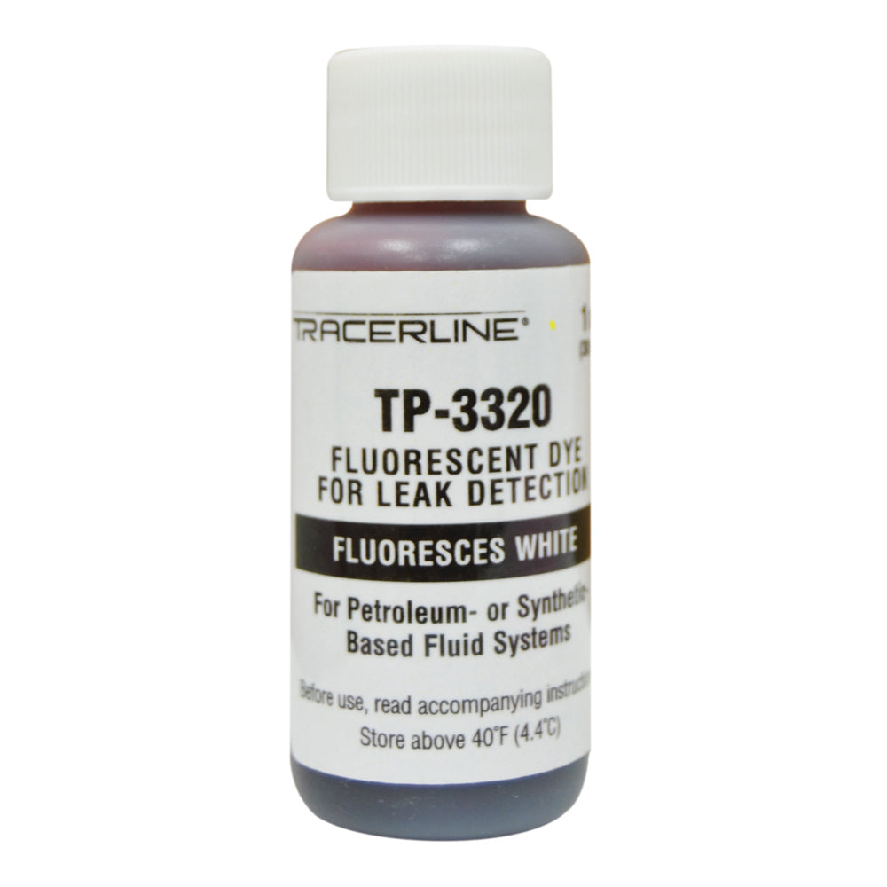 White Fluorescent Leak Detection Dye For Gasoline & Engine Oil  - 1 oz - Pack of 6