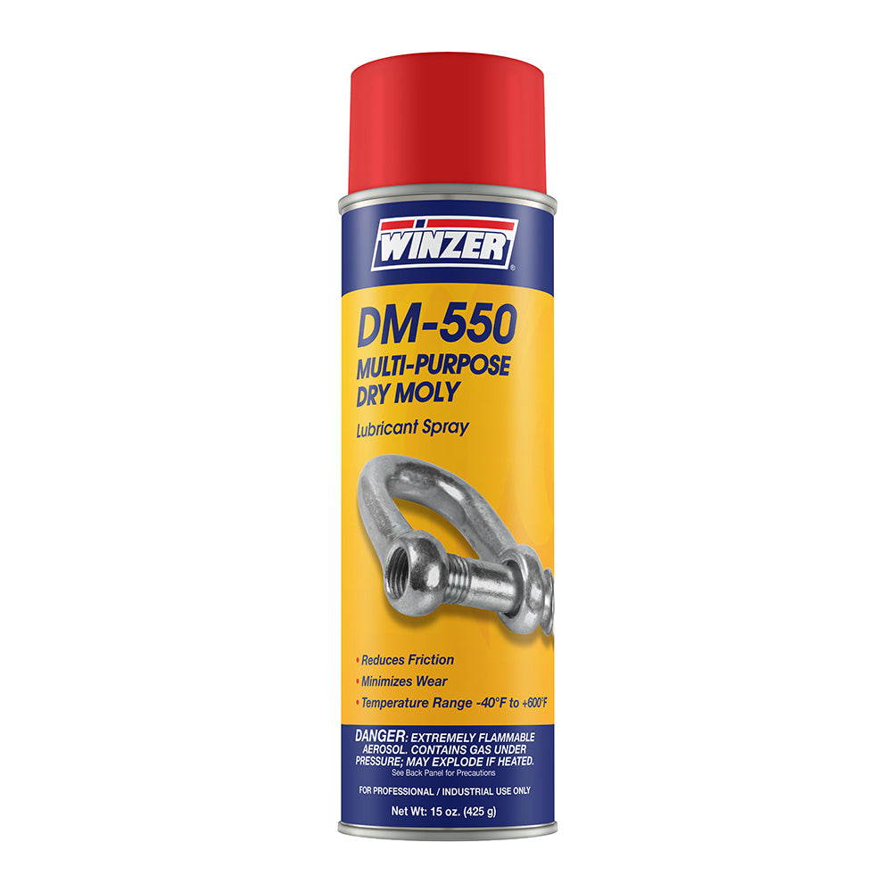 Winzer DM-550 Multi-Purpose Dry Moly - 15 Oz Net Wt. - Aerosol