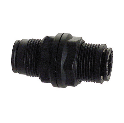 3/8 Inch Polymer Bulkhead Push-to-Connect Tube Union