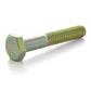 1/4-20 x 6 Inch Coarse Grade 8 Zinc Plated Steel Hex Head Cap Screw