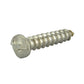 #8 x 3/4 Inch Stainless Steel One-Way Round Head Sheet Metal Screw