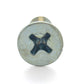 #10-32 x 1 Inch Fine Zinc Plated Steel #2 Phillips Drive Flat Countersunk Head Machine Screw