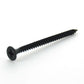 #8 x 2-1/2 Inch Fine Sharp Point #2 Phillips Drive Bugle Head Black Phosphate Steel Drywall Self-Drilling Tek Screw