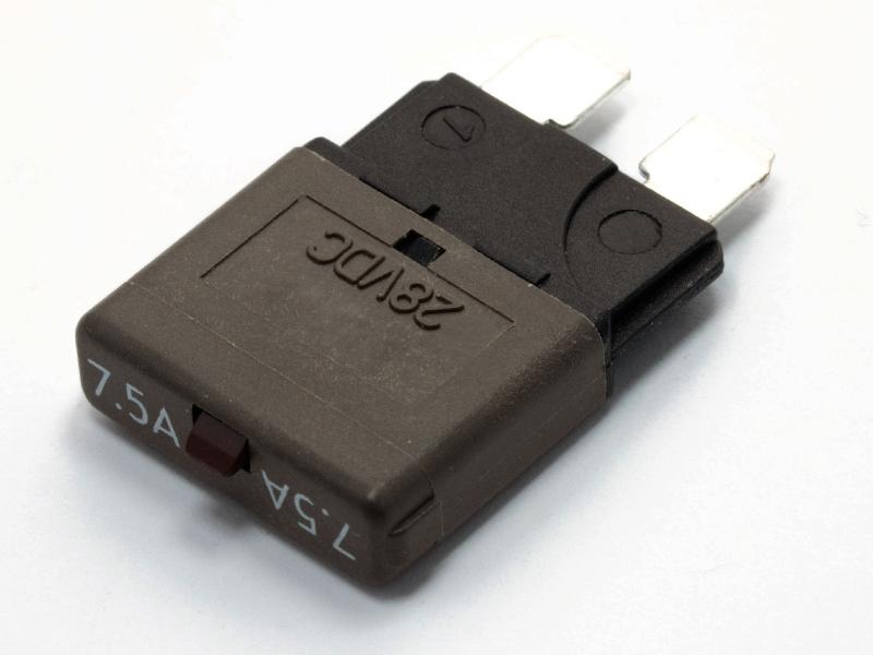 7-1/2 Amp Ato/Atc Type Iii Manual Reset Plug In Breaker
