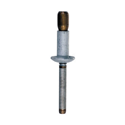 0.080 - 0.375 Inch Grip 1/4 Inch Dia x 0.56 Inch 5052 Aluminum Standard Flange Dome Head Blind Rivet