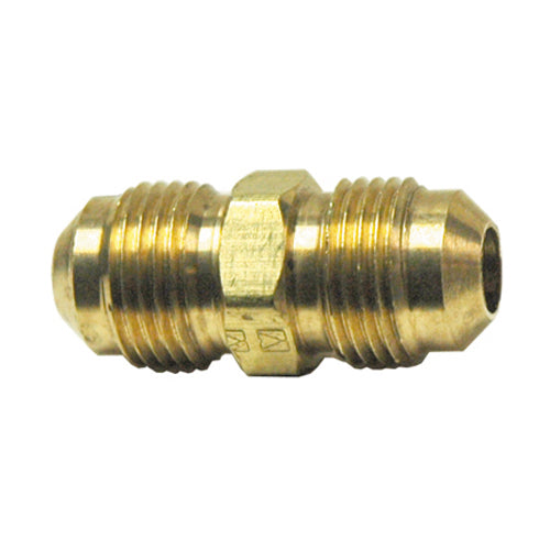 3/8 Inch Lead Free Brass SAE Male 45 Degree Flare Union