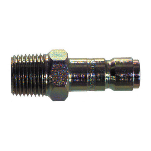 1/2 Inch Basic Size Tru-Flate / Parker Style Interchange Plug Male 1/2 Inch Npt