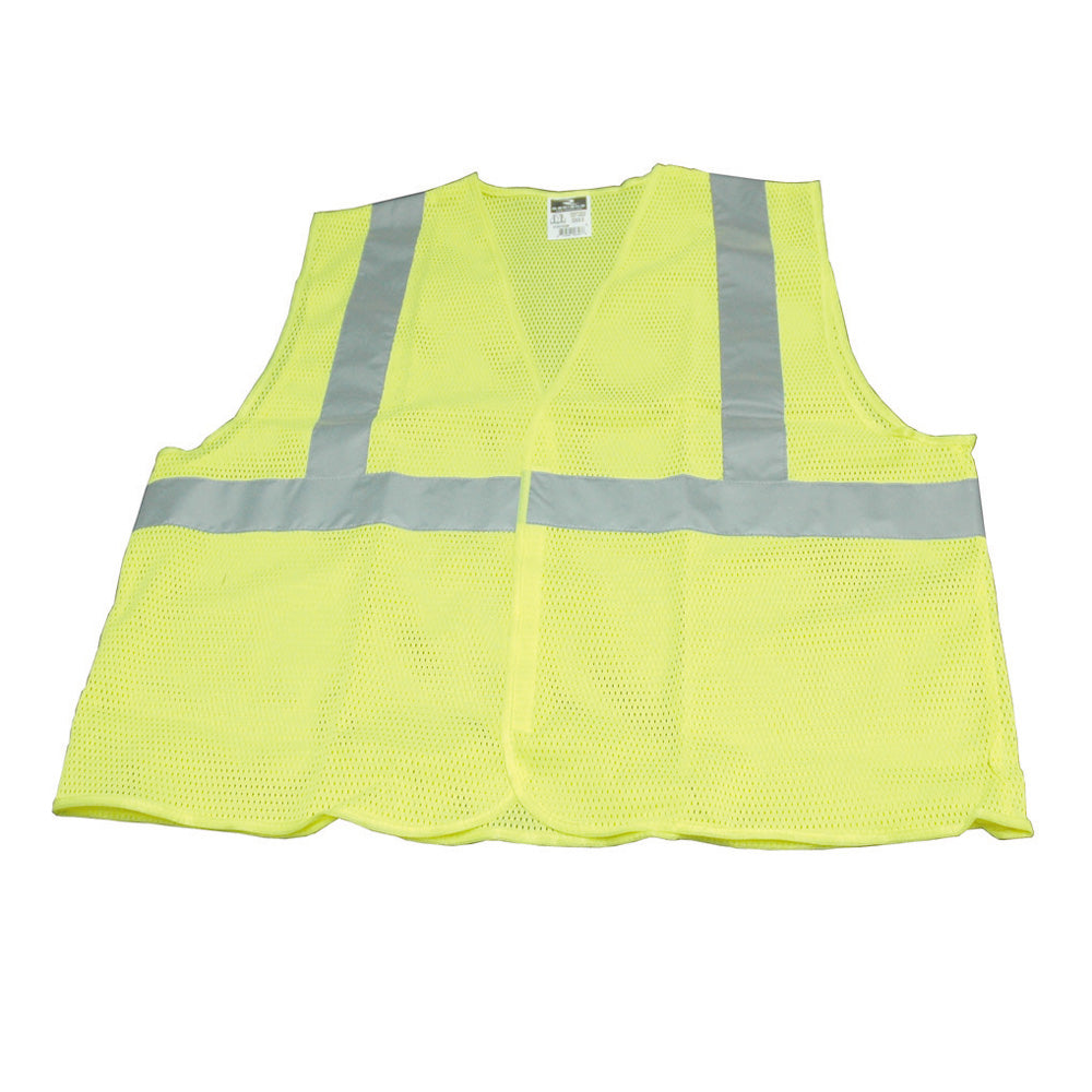 Economy Class 2 Safety Vest Hi-Viz Green Xx-Large