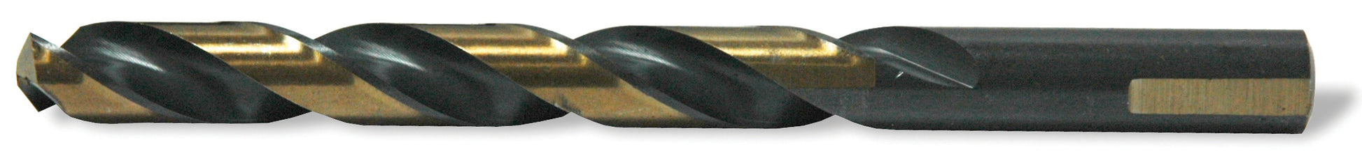 1/16 Inch Wolverine 140-Degree Split Point Jobber Length Drill Gold Finish Hi-Moly Tool Steel