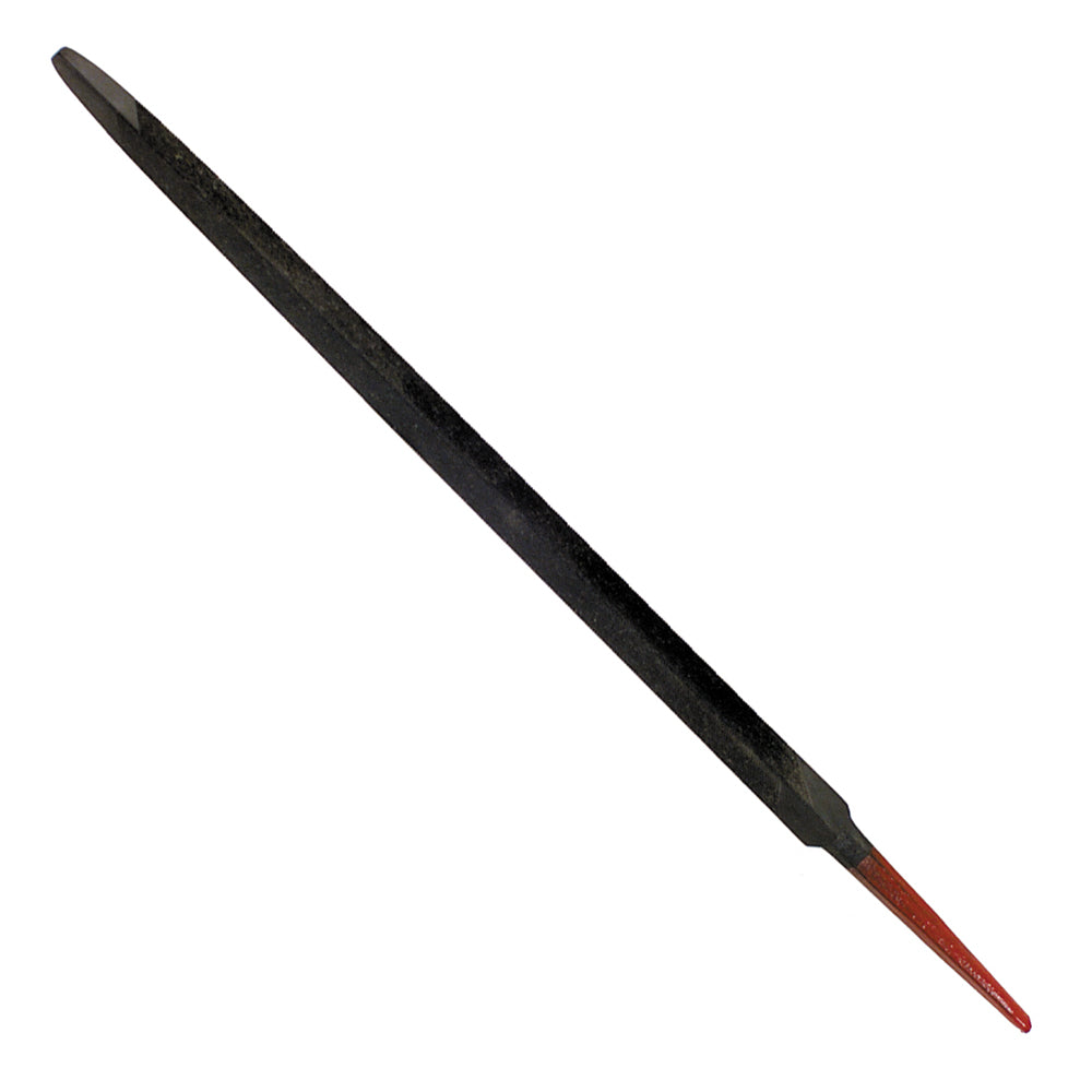 11/32 Inch x 6 Inch Single Cut Black Oxide Steel Triangular Black Maxi Sharp® Slim Taper File