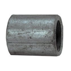 1/2 Inch Sch 40 Threaded Galvanized Malleable Iron Merchants Coupling