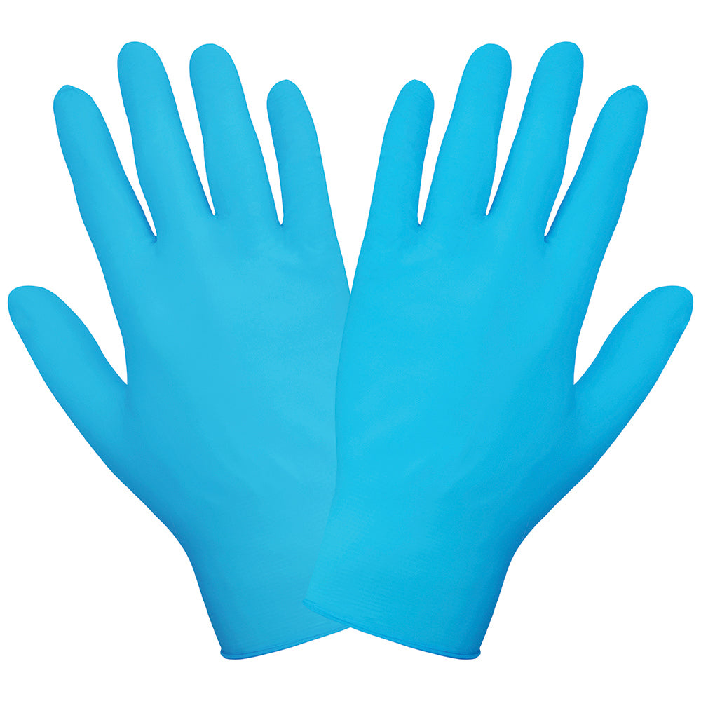 Nitrile Powder-Free Medical Blue 5-Mil Disposable Gloves X-Large