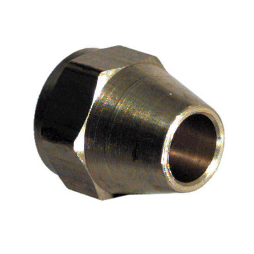 3/8 Inch Brass SAE 45 Degree Flare Tube Nut