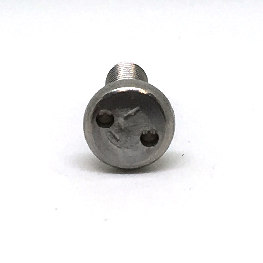 #6-32 x 1-1/2 Inch Stainless Steel Spanner Pan Head Tamper Resistant Machine Screw