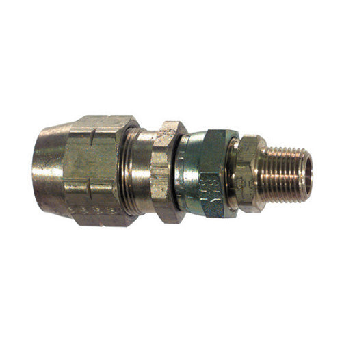 1/4 Inch x 3/8 Inch Brass Sleeve Type Female Connector Air Brake Coupler - with Adapter and Sleeve