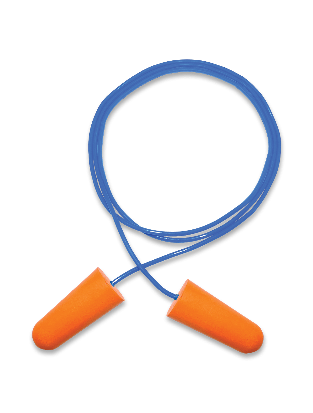 Bullhead Safety Hearing Protection Corded Polyurethane Foam NRR 33 dB Earplugs
