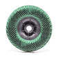 4-1/2 Inch x 5/8-11 Scotch-Briteâ„¢ Bristle Disc Grade 50 Ceramic Abrasive Grain Green