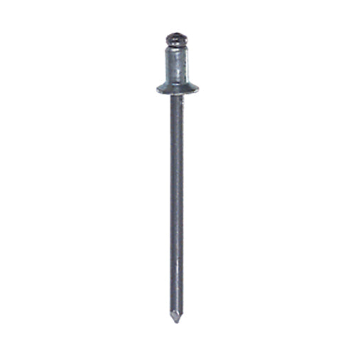 0.063 - 0.125 Inch Grip 1/8 Inch Dia x 0.275 Inch 5052 Aluminum Countersunk Head Blind Rivet
