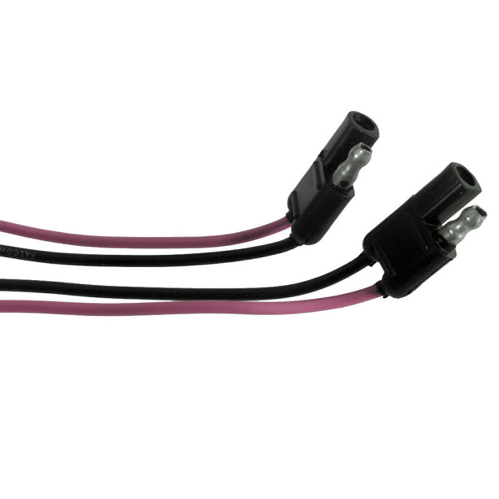 2 Pole 12 Inch Loop Male/Female End Trailer Connector
