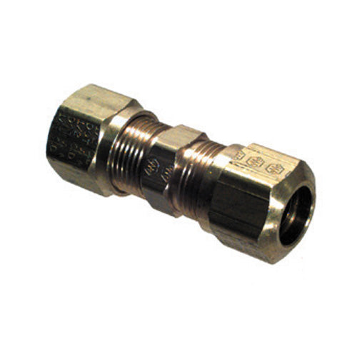 3/8 Inch Brass Air Brake Union Compression Type Fitting