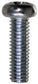 M6 x 1 x 20 mm Pan Head Phillips Drive Zinc Plated Steel Machine Screw.