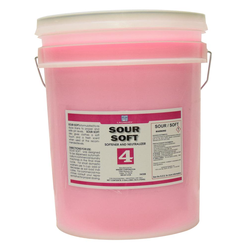 ISI Poly Sour Soft Laundry Softener and Neutralizer - 5 gal