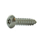 #8 x 3/4 Inch Stainless Steel Torx Pin Button Head Tamper Resistant Sheet Metal Screw