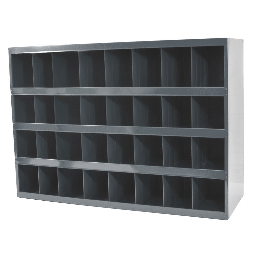 Gray Storage Bin - 40 Compartments