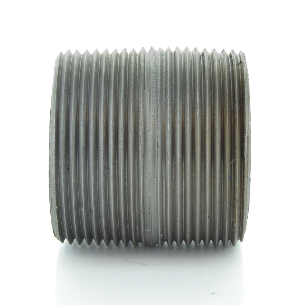 1-1/2 Inch x 2-1/2 Inch Sch 40 Mnpt Galvanized Welded Carbon Steel Pipe Nipple Usa