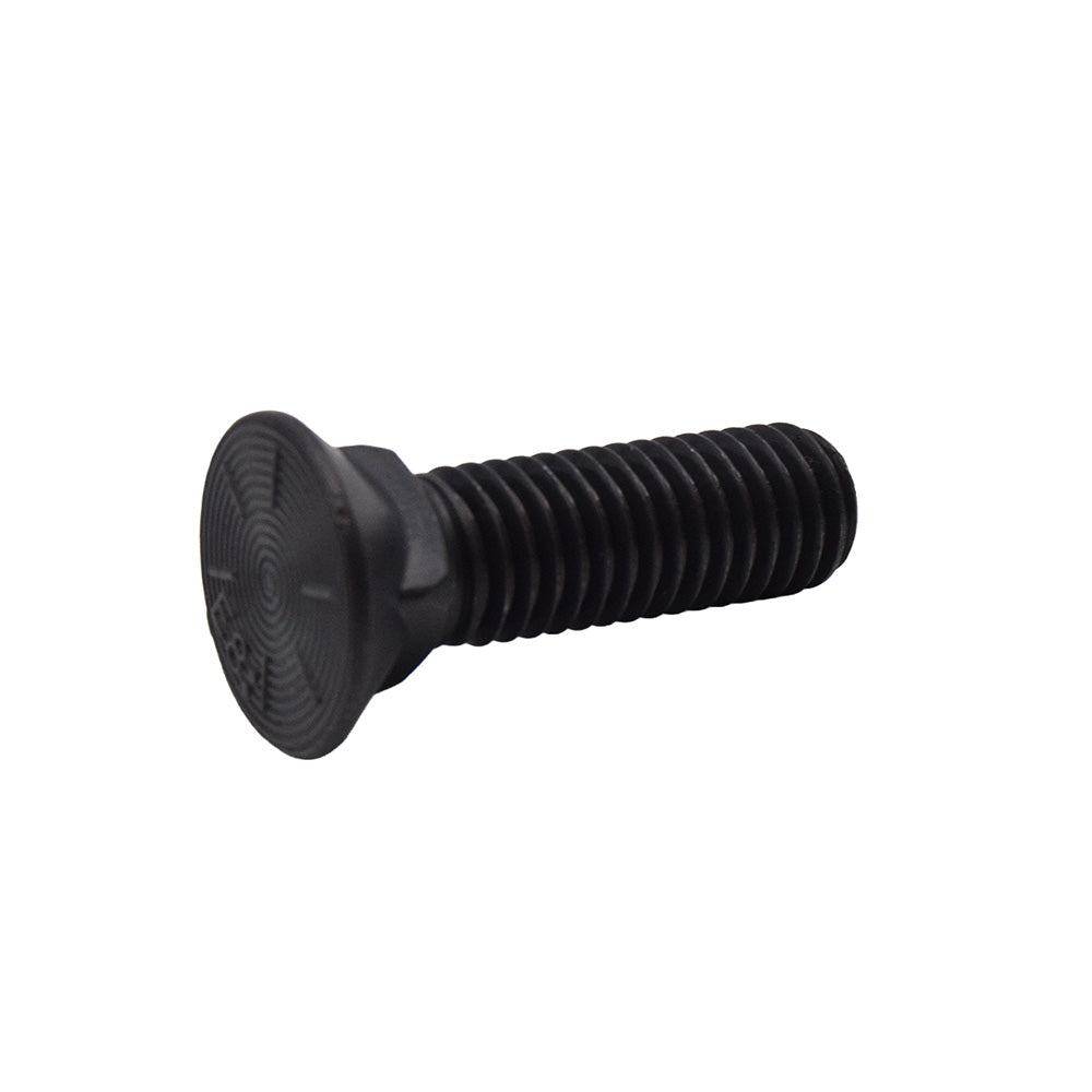 1/2-13 x 2 Inch Coarse Plain Grade 8 Flat Head Plow Bolt