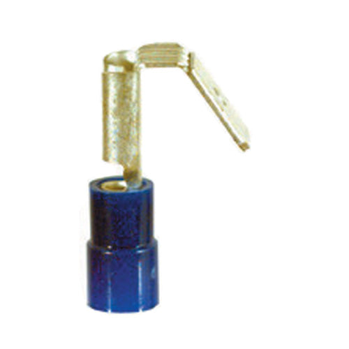16-14 Gauge Multi-Stack Male Quick Connect 1/4 Inch Ultra-Tuff Nylon Insulated Blue