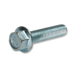5/16-18 x 1 Inch Coarse Zinc Plated Grade 5 Serrated Hex Head Flange Bolt