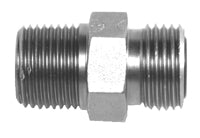 1/2 Inch X 3/4 Inch Male Pipe Thread Zinc Plated Steel Pipe Adapter