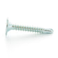 #10-16 x 3/4 Inch Zinc Plated Steel #3 Point Torx Wafer Head Self-Drilling Tek Screw