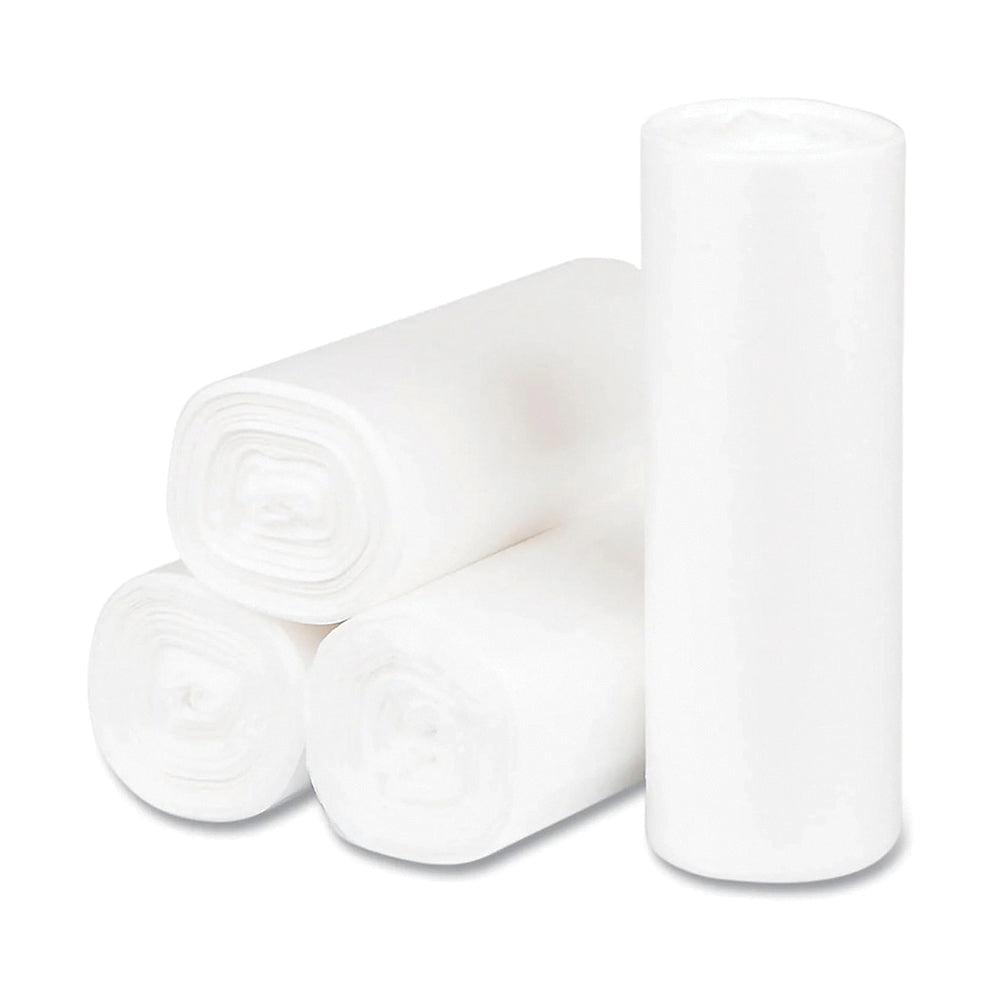24X33 High Density Can Liner 8 Microns 16 Gallons Natural 1000 Per Case