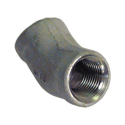 3/8" Schedule 40 NPT 316 Stainless Steel 45 Degree Elbow
