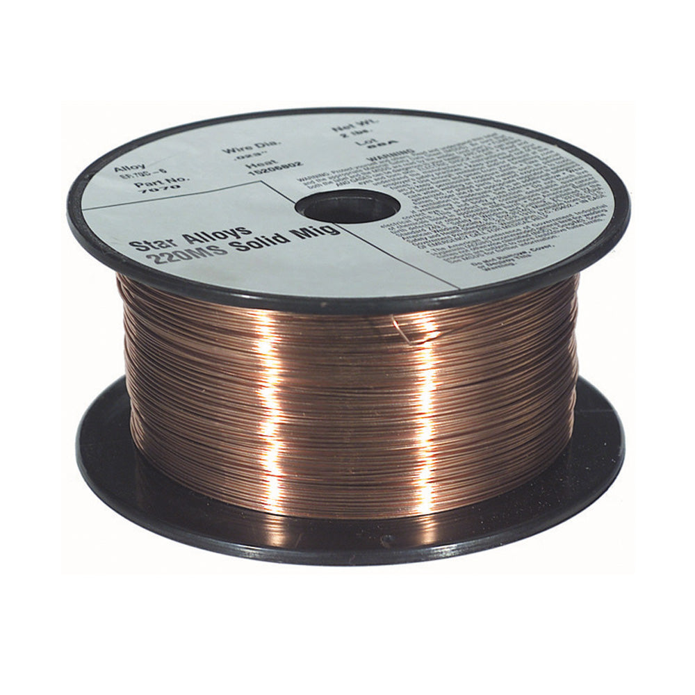 Star-Alloys 0.030 Inch 220Ms Mild Steel Flux Cored Mig Wire - 10 Lb