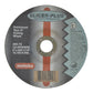 6 Inch x .045 Inch x 7/8 Inch ZA60-S-BF Quickie Cutâ„¢ Thin Reinforced Cut-Off Wheels Type 27