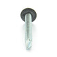 #10-16 x 1 Inch Zinc Plated Steel #3 Point Indented Hex Washer Head Self-Drilling Tek Screw With Bonded Neoprene Washer