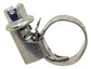 M8 - M12 Norma Hose Clamp Stainless Steel Band and Housing With 7Mm Hex Screw