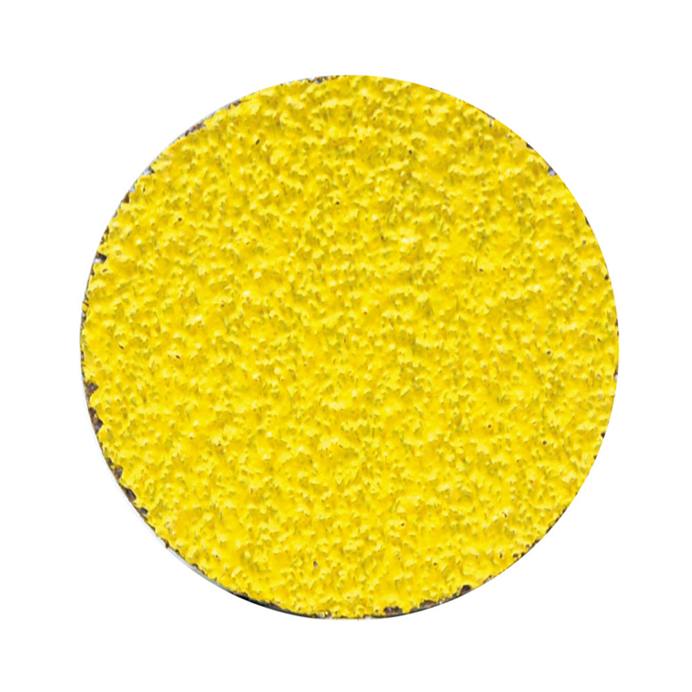 3 Inch Predator Quick-Lok Disc 36 Grit Grain Mixture Yellow