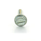 #12-14 x 3/4 Inch Slotted Hex Washer Head Crimptite Sheet Metal Screw (Sms) Zinc - Clearance