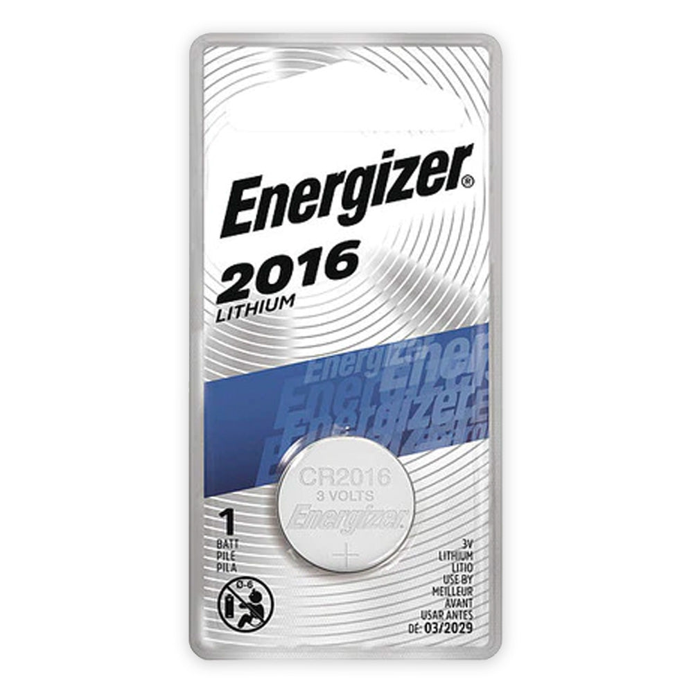 Energizer 3V CR2016 Lithium Battery Carded