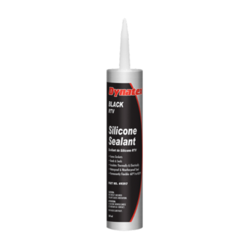 Dynatex Industrial Grade Silicone Sealant - Black - 11 oz