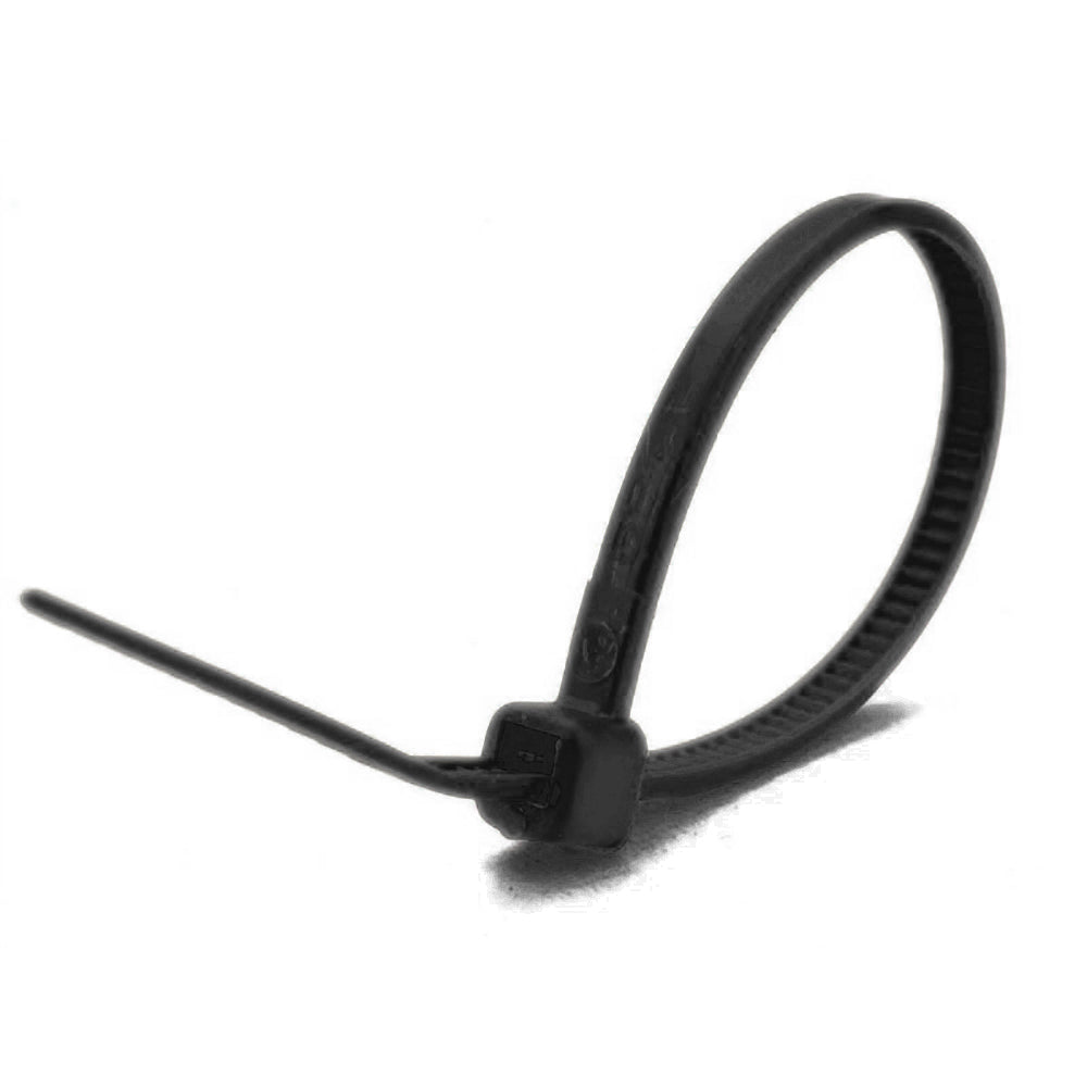 5-3/4 Inch 18 Lb Premium Wire Tie Black